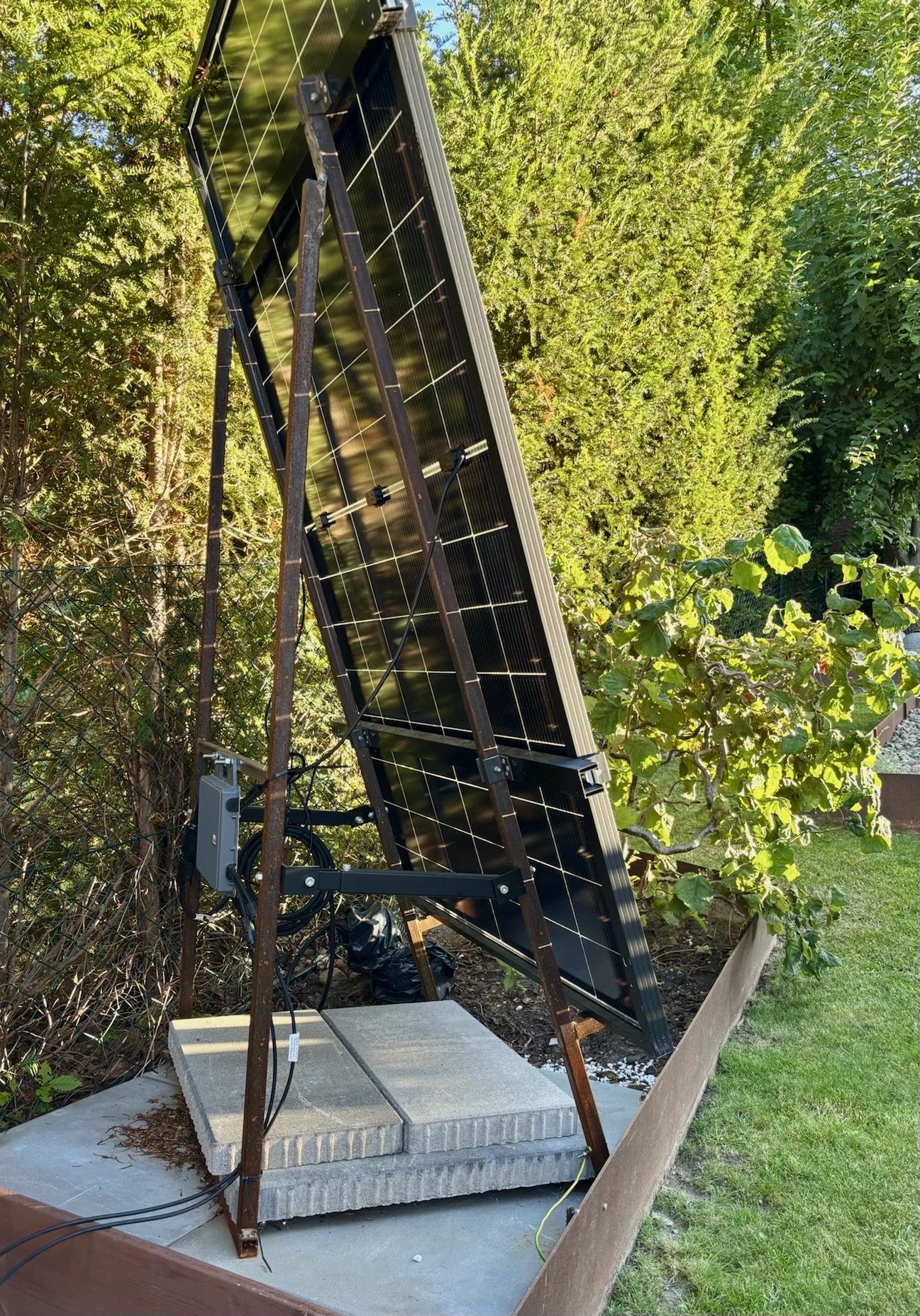 Halterung Solarzelle